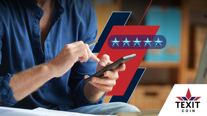 TEXITcoin X post preview